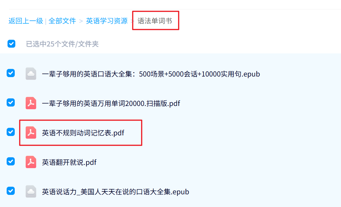 英语不规则动词表(附音标) PDF 下载